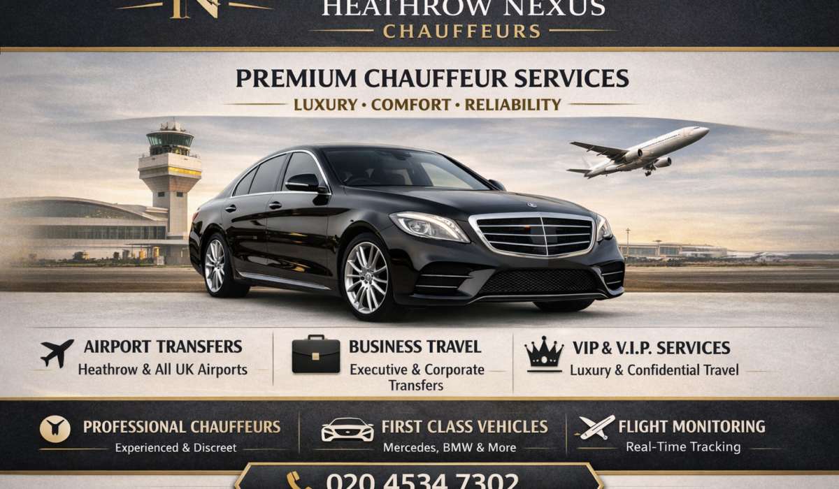 Heathrow chauffeur service for us travelers