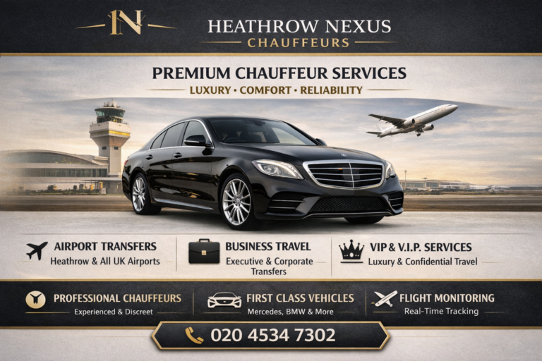 Heathrow chauffeur service for us travelers
